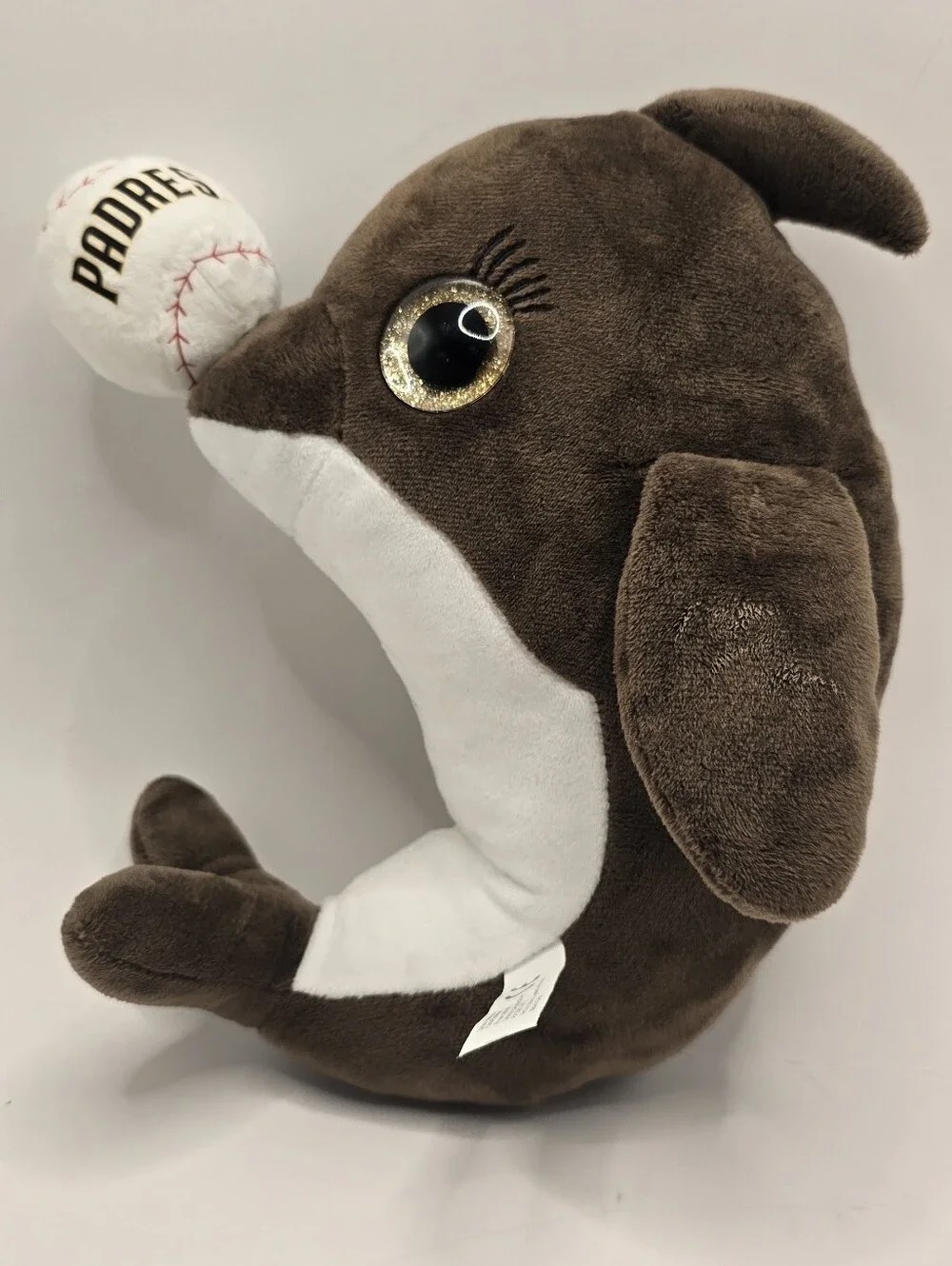 San Diego Padres DolliBu Big Eye Dolphin Stuffed Animal MLB 9.5